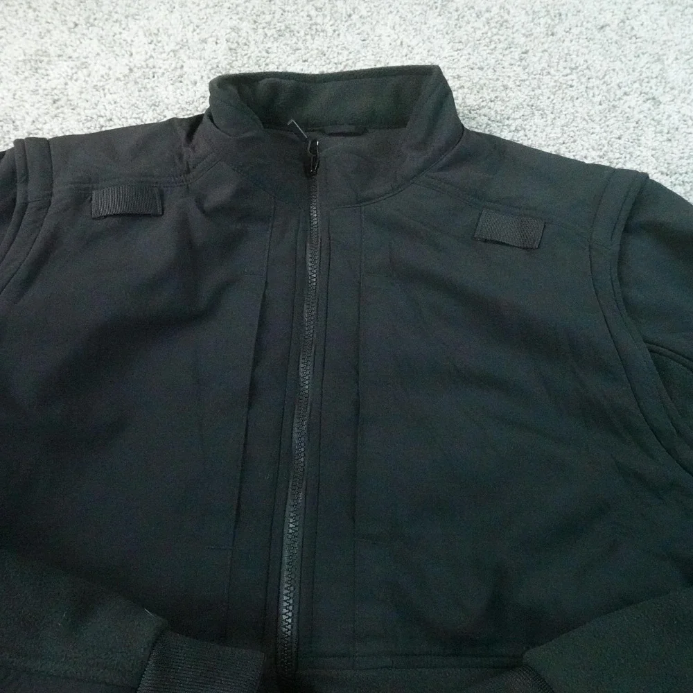 NEW 5.11 Tactical Jacket Mens 2XLT Black Softshell Full Zip Fleece Military Coat